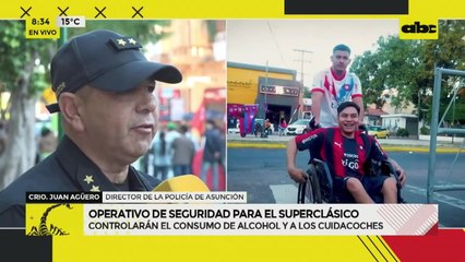 Policía alista su plan de seguridad del cara al clásico Cerro vs. Olimpia