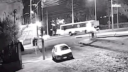 Video: motociclista falleció tras ser embestido por ómnibus universitario en Encarnación