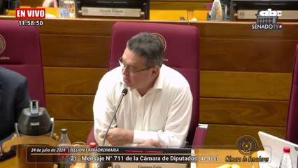 Senador cartista Gustavo Leite decía que no había que gastar en proyecto de búsqueda de personas