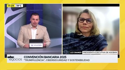 ABC Negocios - Entrevista a Liz Cramer, presidenta ejecutiva de Asoban