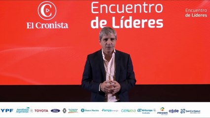 Caputo defendió la gestión de Milei: "Es un tren que está yendo por el camino correcto"