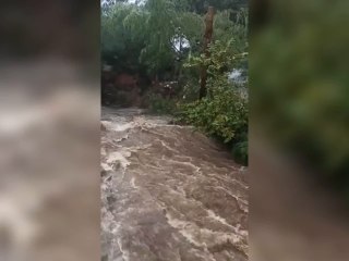 Enormes Y Peligrosos Raudales Fueron Reportados En El Area Metropolitana