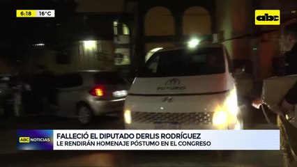 El diputado de Caaguazú, Derlis Rodríguez, falleció en el Hospital San Jorge