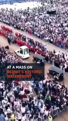 Pope urges Middle East to reject 'horror of war' at end of first overseas trip