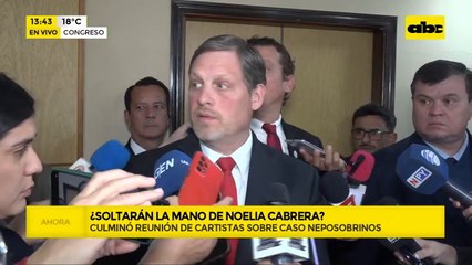 Neposobrinos: Noelia Cabrera prepara su descargo, dicen desde bancada liberocartista