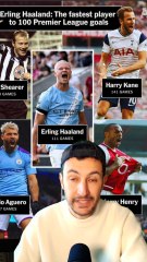 🌪️ La tornade Haaland continue de détruire les records #haaland #premierleague #alanshearer