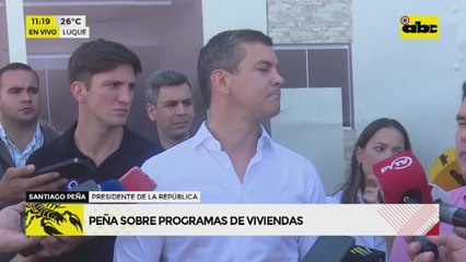 Peña sobre pedido de contralor: “vamos a analizar los méritos y actuar en consecuencia”