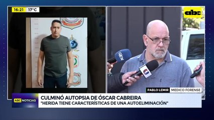 Esto reveló la autopsia al cuerpo de Óscar Cabreira, hombre vinculado a esquema narco