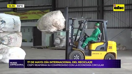 Día del Reciclaje: Cispy reafirma compromiso con la economía circular