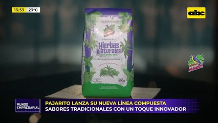 Pajarito lanzó su línea de yerbas compuestas