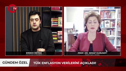 TÜİK enflasyonu açıkladı! 2026 için umutlanmalı mıyız Prof. Dr. Durusoy açıkladı.
