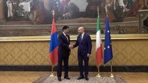 Fontana riceve il presidente della Mongolia