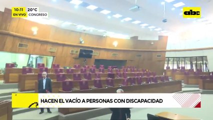 Cartismo, una vez más, hace el vacío a personas con discapacidad que luchan por pensión