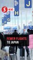 China-Japan spat: Over 40% of flights to Japan cut in December