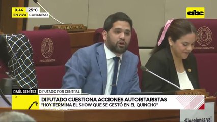 Benítez expone “trapos sucios” del cartismo y afirma que destitución de Prieto responde al “miedo”