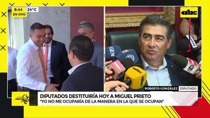 Inminente destitución de Prieto: oficialismo propició “agigantamiento del adversario” dice diputado