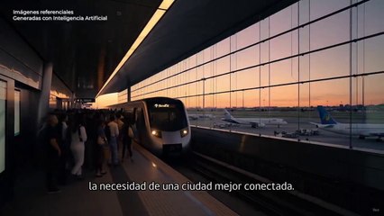 Metro hasta el aeropuerto en Santiago de Chile