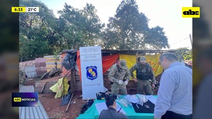 Varios detenidos e incautación de drogas tras allanamientos en Ñemby