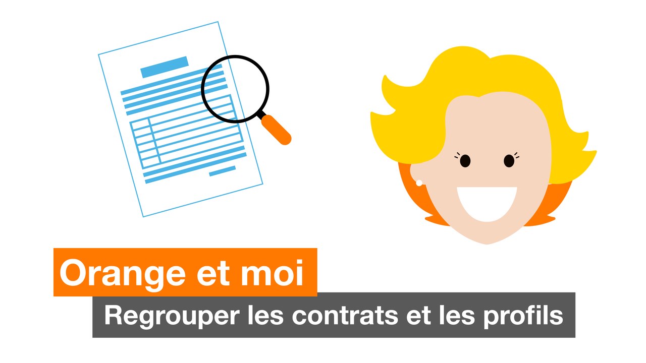 Comment regrouper mes contrats et définir des profils avec Orange et moi ?