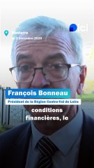 Brandt : "La première réindustrialisation, c'est une industrie qu'on empêche de foutre le camp" déclare François Bonneau, le président de la région Centre-Val de Loire