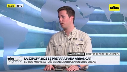 ABC Negocios - Entrevista a Javier Ramírez, director de RRPP de la ExpoPy