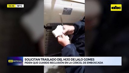 Solicitan traslado del hijo de “Lalo” Gomes tras sospechas de posible atentado