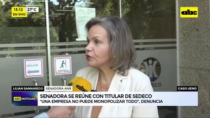 Senadora acude a Sedeco por presunto monopolio de banco y vulneración de datos personales