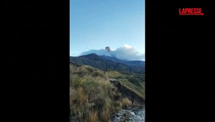 Colombia, allerta arancione dopo l'eruzione del vulcano Purace