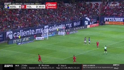Robert Morales convirtió en el triunfo de Toluca