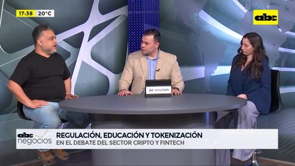 ABC Negocios - Entrevista a Javier Palma (Cripto PY) y Dana Irrazábal (Cámara Paraguaya de Fintech)