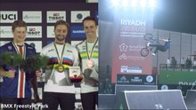 BMX Freestyle Park Riyad 2025 - Anthony Jeanjean, champion du monde à Riyad début novembre, a conservé sa couronne en Coupe du monde de BMX freestyle park