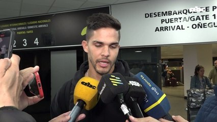 Luis Amarilla llegó al país para firmar con Cerro Porteño