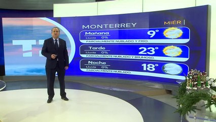 Pronóstico del tiempo para Monterrey, con Abimael Salas - 03 de diciembre de 2025
