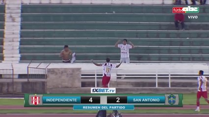 Gustavo Cristaldo anotó en la victoria 4-2 de Independiente Petrolero ante San Antonio Bulo Bulo