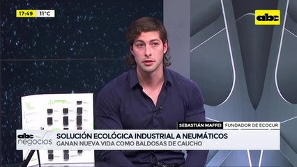 ABC Negocios - Entrevista a Sebastián Maffei, fundador de Ecocur