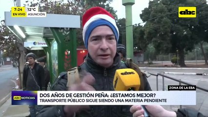 Transporte público de calidad sigue siendo una deuda del gobierno de Peña