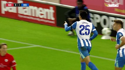 El póker de goles de Diego Gómez en la Copa de la Liga de Inglaterra