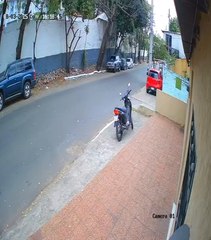 Violento accidente en el barrio Loma San Jeronimo