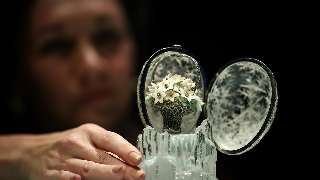 Fabergés 'Winter-Ei' für 26 Millionen Euro versteigert