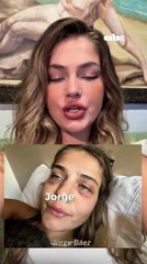 Joven brasileña pide justicia en su denuncia por violencia doméstica contra el jugador Jorge Báez