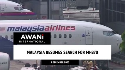 Malaysia resumes search for MH370