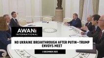 No Ukraine breakthrough after Putin–Trump envoys meet