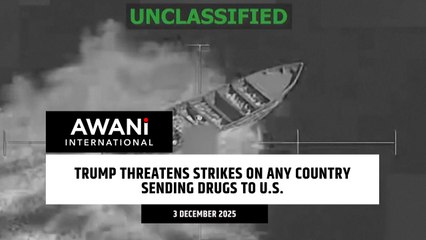 Trump threatens strikes on any country sending drugs to U.S.