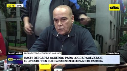 Renuncia de Noelia Cabrera a comisión: Bachi niega que haya sido un acuerdo de salvataje