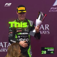 Joshua Duerksen roza la gloria en Bakú y logra el segundo lugar en la F2