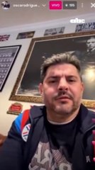 Nuevo video en vivo de Óscar "Nenecho" Rodríguez