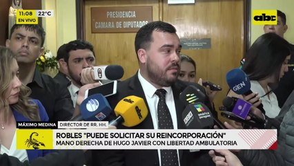 Condenado jefe de gabinete de Hugo Javier puede volver a la Cámara de Diputados