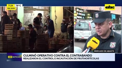 Procedimiento con gran despliegue policial en el Abasto: mercadería sin documentos fue incautada