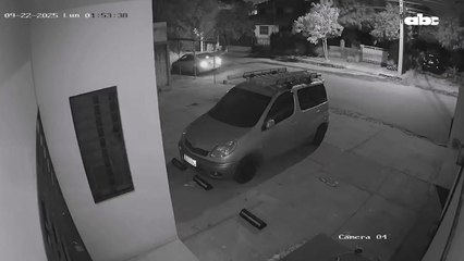 Malviviente roba un vehículo en Villa Elisa en menos de dos minutos