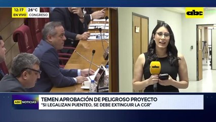 Camilo Benítez dice que si Congreso legaliza “puenteo”, se debería “extinguir” la Contraloría